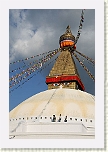 Bodhnath - La stupa, centro religioso de la comunidad tibetana en el Nepal