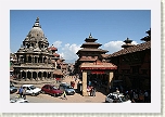 Patan - La plaza Durbar con el templo de Krishna