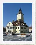 Brasov. El ayuntamiento viejo en la plaza Sfatului.