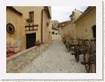 Rasnov. Calle interior del castillo.