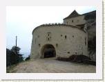 Rasnov. Entrada antigua al castillo.