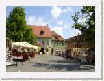 Sighisoara. La plaza Cetatii.