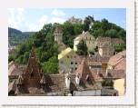 Sighisoara. La parte alta de la ciudadela.