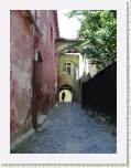 Sighisoara. Una calle de la ciudadela.