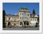 Targu Mures. Una casa en la plaza Trandafirilor.