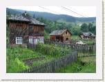 Maramures. Casas de madera.