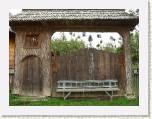 Maramures. Puerta de una casa de Botiza.